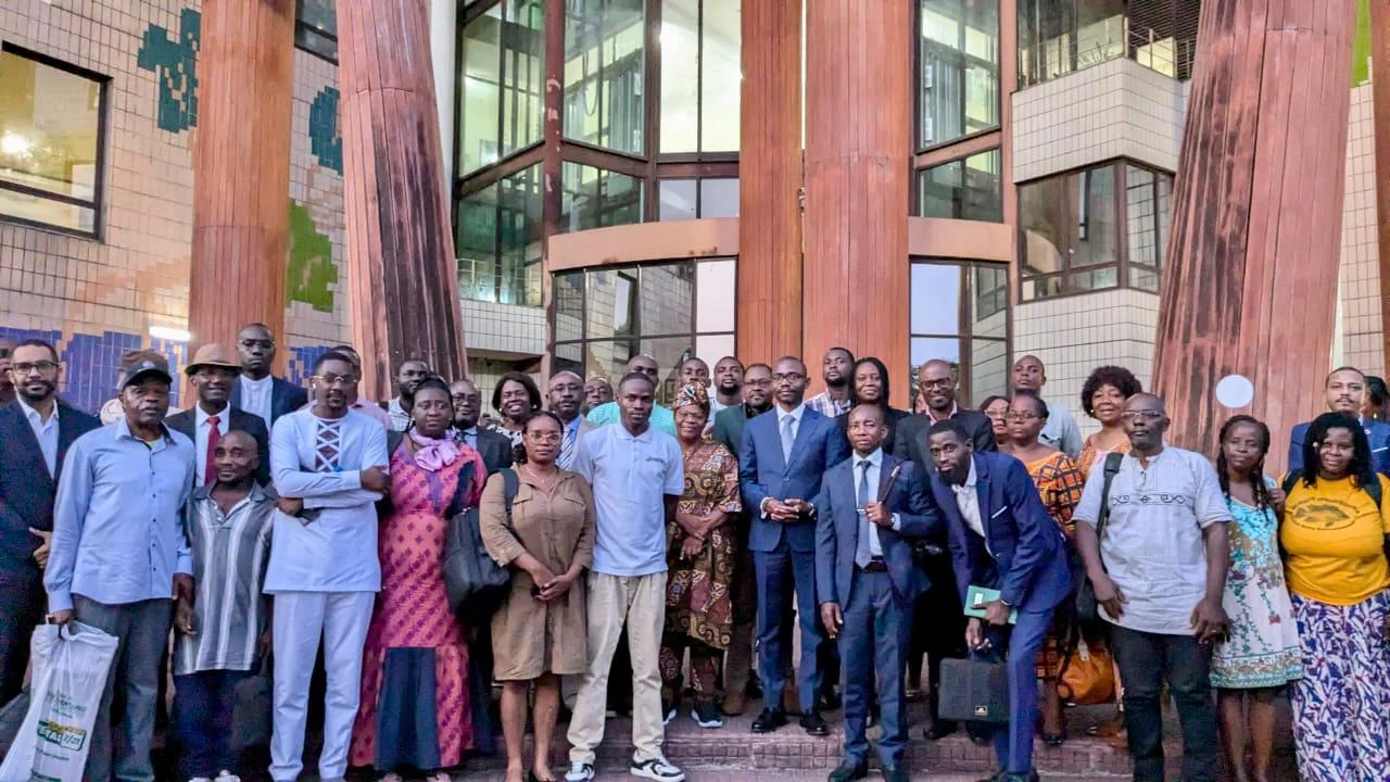 Gabon Terre d’Avenir participe à la réunion du GEF-SGP avec le Ministre de l’Environnement